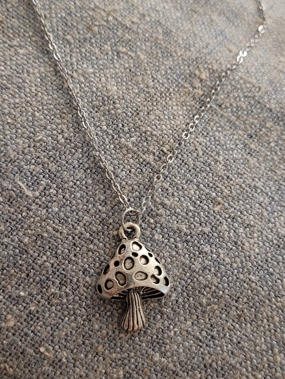 💜2 for $10💜 Bundle and save Mushroom Pendant Necklace